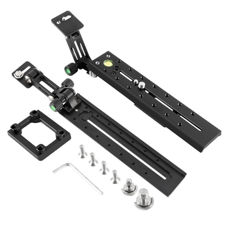 BEXIN VR-220 220mm Length Aluminum Alloy Extended Quick Release Plate for Manfrotto / Sachtler, VR-220