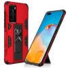 Shockproof TPU + PC Magnetic Protective Case with Holder, For Huawei P40