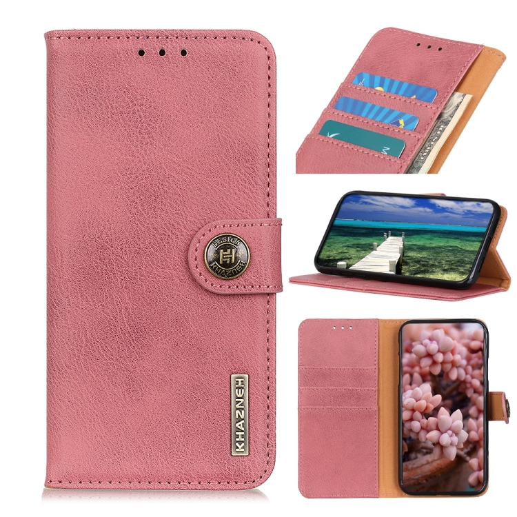 KHAZNEH Cowhide Texture Horizontal Flip Leather Case with Holder & Card Slots & Wallet, For OnePlus Nord 2 5G