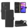 Skin Feel Magnetic Horizontal Flip Phone Leather Case with Holder & Card Slots & Wallet, For Motorola Moto E20 / E30 / E40