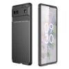 Carbon Fiber Texture Shockproof TPU Phone Case, For Google Pixel 6a
