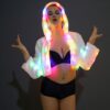 Colorful LED Flashing Casual Coat, S, M, L, XL, XXL, XXXL, XXXXL
