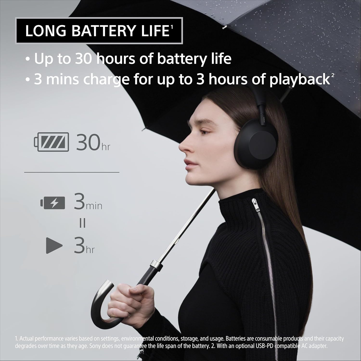 81EZM72lgkL._AC_SL1500_ Sony WH-1000XM6 The Best Wireless Noise Canceling Headphones, HD NC Processor QN3, 12 Microphones, Adaptive NC Optimizer, Mastered by Engineers, Studio-Quality, 30-Hour Battery