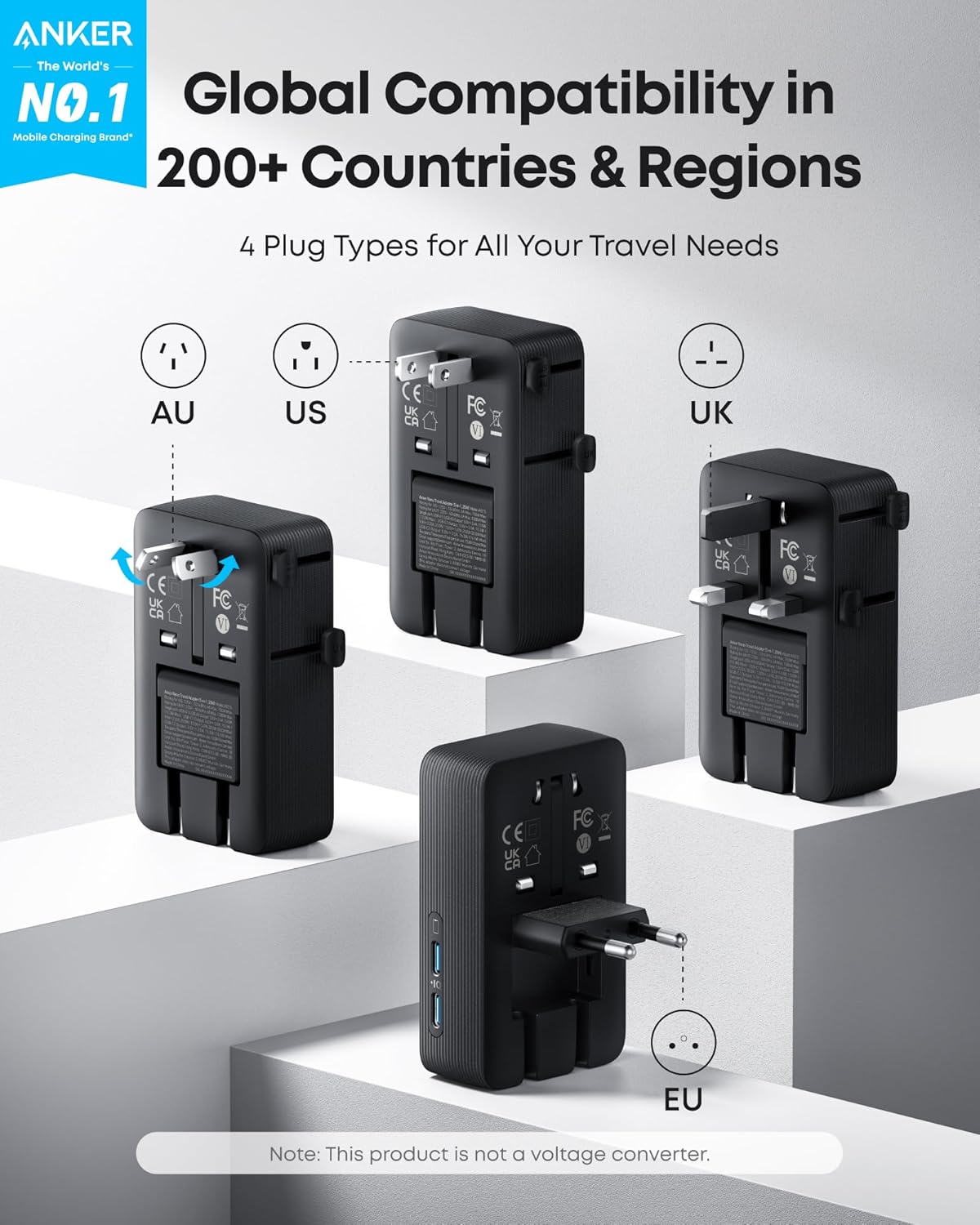 81vFo8m4wcL._AC_SL1500_ Anker Nano Travel Adapter (5-in-1, 20W, 1-Pack)