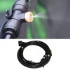 Outdoor Lawn Garden PE Hose Mist Watering Line Misting Cooling System with 26 x Mist Nozzles, Length: 18m, Length: 18m