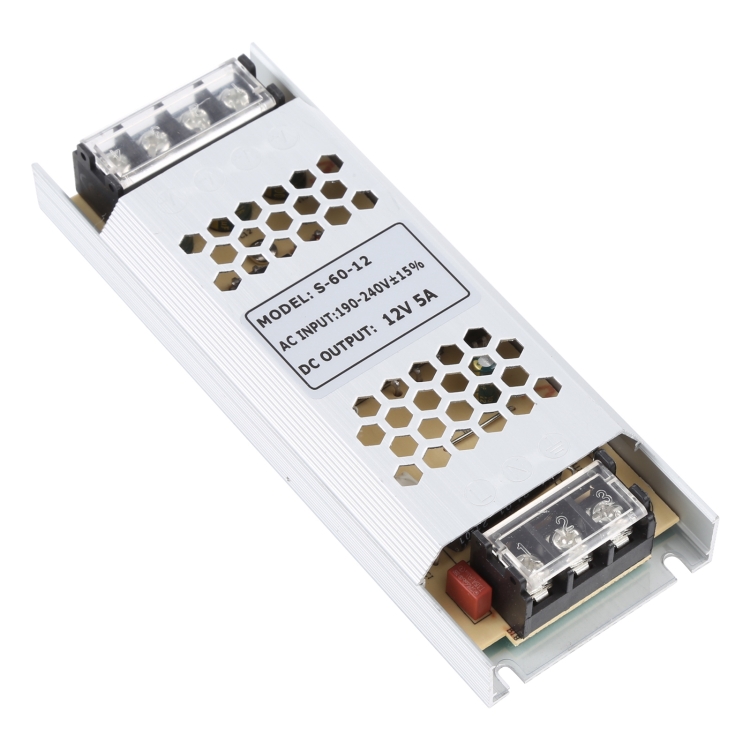 LED Transformer Switching Power Supply, DC12V 5A 60W, DC24V 2.5A 60W, DC12V 8.5A 100W, DC24V 4.5A 100W, DC12V 12.5A 150W, DC24V 6.3A 150W, DC12V 16.7A 200W, DC24V 8.3A 200W, DC12V 25A 300W, DC24V 12.5A 300W, DC12V 33.3A 400W, DC24V 16.7A 400W