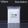 100pcs Double Layer Environmental Label Warning Printed Ziplock Bag, 6 x 8cm 8 Wire, 6 x 8cm 12 Wire, 7 x 10cm 8 Wire, 7 x 10cm 10 Wire, 7 x 10cm 12 Wire, 8 x 9.5cm 12 Wire, 8 x 10cm 12 Wire, 8 x 12cm 8 Wire, 8 x 12cm 10 Wire, 8 x 12cm 12 Wire...