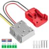 For Milwaukee 18V Lithium Battery Adapter Converter Battery Dock DIY Adapter, 12V 15A Voltage Regulator, 12V 20A Voltage Regulator