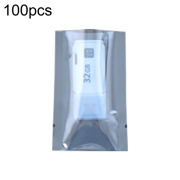 15-wire Anti-static Shielding Open-Top Bag Hard Disk Insulation Bag, 100pcs / Pack 5x8cm, 100pcs / Pack 6x8cm, 100pcs / Pack 6x9cm, 100pcs / Pack 6x10cm, 100pcs / Pack 6x12cm, 100pcs / Pack 6x18cm, 100pcs / Pack 7x11cm, 100pcs / Pack 7x14cm...