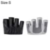 Half Finger Yoga Gloves Anti-skid Sports Gym Palm Protector, Size: S, Palm Circumference: 17.5cm, Size: S