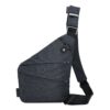 Multi-Function Portable Anti-theft Polyester Business Chest Bag Outdoor Sports Shoulder Bag for Men , Right Shoulder