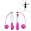 Digital Professional Counting Jump Rope Sports Ball Counter Skipping Rope, Jump Rope with Ball (Pink), Jump Rope with Ball (Blue), Jump Rope with Ball (Green)