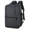 OUMANTU 1908 Large Capacity Men Laptop Backpack Business Travel Shoulders Bag with External USB Charging Port, OUMANTU 1908