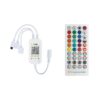 WiFi Smart 4 Pin RGB LED Strip Light Contoller APP Remote Voice Control Works with Alexa Echo, 5-24V, WiFi 40-keys Controller, WiFi 24-keys Controller