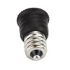10 PCS E12 To E14 Socket Changer LED Light Lamp Adapter, Black, White