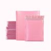 50 PCS Pink Co-Extrusion Film Bubble Bag Logistics Packaging Thickened Packaging Bag, 25x30cm, 32x38cm, 35x45cm, 35x38cm, 40x45cm, 50x45cm, 23x28cm, 28x35cm, 65x45cm