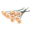 10 PCS 1:12 Mini House Toy Simulation Yellow Rose Flowers Model, 10 PCS Yellow Rose Flowers Model