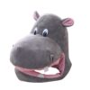 Cute Hippo Hat Cosplay Props Accessories Plush Head Photo props, Hippo Hat