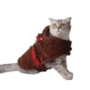 Pet Party Supplies Plush Warm Christmas Reindeer Winter Clothes, M