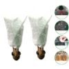 2 PCS Plant Freeze-Proof Cover  Autumn And Winter Cold-Proof Tree Cover Non-Woven Plant Antifreeze Bag, 0.8mx1.2m, 0.6mx0.8m, 1.2x1.8m, 0.8mx1m