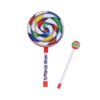 2 PCS Orff Percussion Instrument Parent-Child Teaching Aids Lollipop Drum Early Education Tambourine, Size:, 6 Inch, 8 Inch, 10 Inch