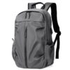 Men Oxford Backpack Business Computer Bag with External USB Port, Oxford Computer Bag, Oxford Backpack