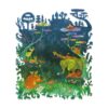 Irregular Wooden Puzzle Adult High Difficulty Creative Gift, Harmonious Island
