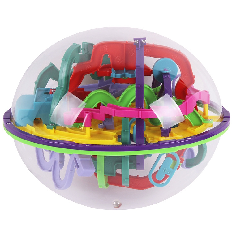 Magical Intelligence Ball Three-Dimensional Track Maze Ball, 939 299 Levels