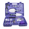 YL025 Potted Gardening Tool Set, 10 PCS / Set (Purple ), 10 PCS / Set (Green), 5 PCS / Set (Purple), 5 PCS / Set (Green)