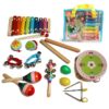 14 PCS / Set Children Orff Percussion Playset