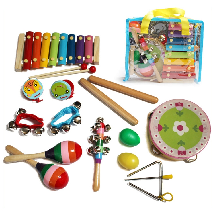 14 PCS / Set Children Orff Percussion Playset