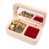 Wooden Music Box with Ring Storage Function, Spec:, J280, J281, J282