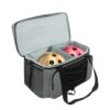 Bowling Tote Bag Portable Travel Sneaker Backpack, Bowling Tote Bag Grey