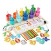 Children Mathematical Enlightenment Teaching Kids Number Cognition Color Classification Matching Toys