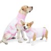 Tie-dye Dog Postoperative Clothes Easy to Put On and Take Off Pet Sterilization Clothes, XXS, S, M, L, XL, XXL, XXXL