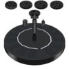 Solar Water Fountain Pool Outdoor Bird Bath Solar Powered Fountain Floating Water, 13cm, 16cm
