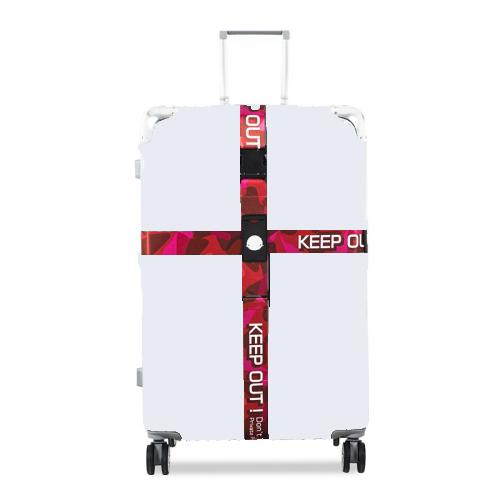 Luggage Cross Customs Lock Binding Strap, Keep Out Red (Ordinary), Keep Out Blue (Ordinary), Color Signs (Ordinary), Colorful Dragonfly (Ordinary), Colorful Dragon Ccales (Ordinary), Cartoon Planet (Ordinary), Keep Out Red (TSA), Keep Out Blue (TSA)...