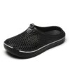 Summer Outdoor Women Hole Shoes Couple Beach Sandals Slippers, 36, 37