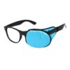 Children Silk Blackout Monocular Strabismus Training Corrective Eye Mask, Sky Blue, Violet, Black, Brown, Navy Blue, Jujube Red, Light Gray, Meat Pink, White, Rose Red Flower, Celadon, Leopard Print, Light Blue
