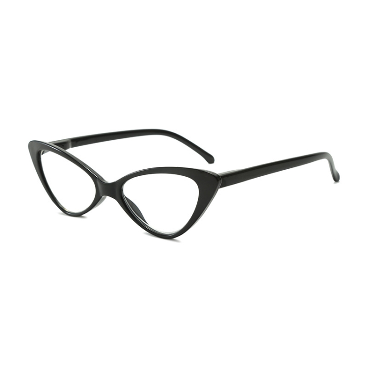 Street Stall Triangular Cat Eye Presbyopic Glasses, Degree:, +100, +150, +200, +250, +300, +350, +400