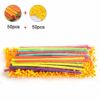 DIY Plastic 4D Straw Building Blocks Joint Funny Development Toys, 50pcs Pipe+50 Connectors, 100pcs Pipe+50 Connectors, 100pcs Pipe+100 connectors, 150pcs Pipe+150 connectors, 200pcs Pipe+200 Connectors, 250pcs Pipe+250 Connectors...
