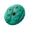 Rotating Waist Disc Twist Machine with Electronic Counter Magnetic Massage for Body Shaping, Green, White + Purple, White + Green
