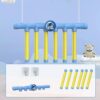 Children Stick Catcher Reaction Training Sticks Interactive Toy, Blue, Pink