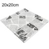 500sheets /Pack Deli Greaseproof Paper Baking Wrapping Paper Food Basket Liners Paper, 20 x 20cm White, 22 x 22cm White, 25 x 25cm White, 30 x 30cm White, 20 x 20cm Brown, 22 x 22cm Brown, 25 x 25cm Brown, 30 x 30cm Brown