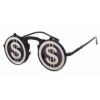 Steampunk Sunglasses Round Metal Flip Up Glasses For Men and Women, Black Dollar C3, Gold Clock C8, Silve Hole C10, Shooting C14, Net C17, Forex C19