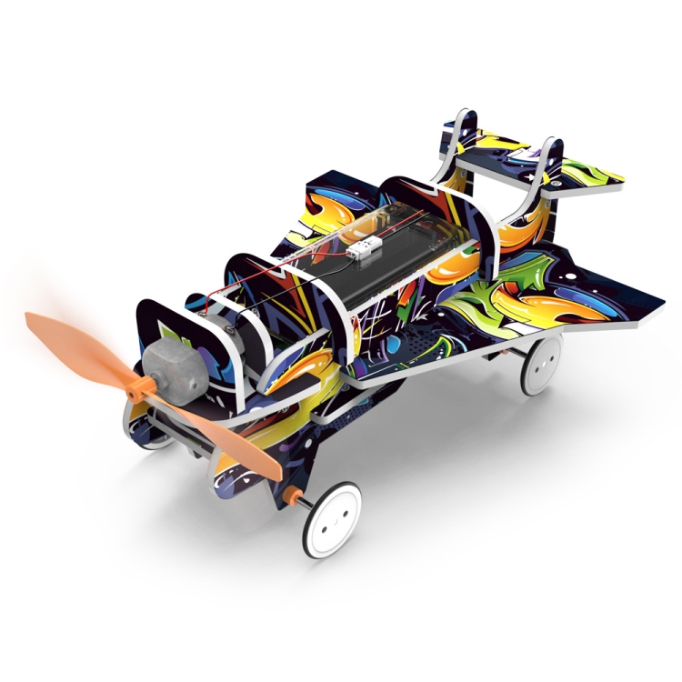 DIY Air-powered Airplane Toy Material Kit Kindergarten Teaching Aids, Airplane