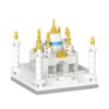 High Difficulty Micro-Particle Taj Mahal Castle Building Blocks Children Puzzle Toys Festival Gift, 288pcs /Box, 4036pcs /Box