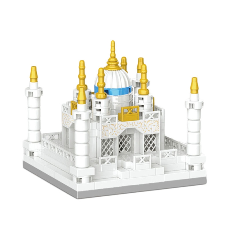 High Difficulty Micro-Particle Taj Mahal Castle Building Blocks Children Puzzle Toys Festival Gift, 288pcs /Box, 4036pcs /Box