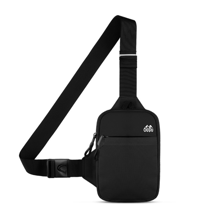 OUDU Outdoor Sports Chest Pack Men And Women Crossbody Cell Phone Bag