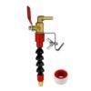 Angle Grinder Marble Cutting Machine Water Filling / Spraying Device Cooling Dusting Dust Spray Nozzle, 1 Snap Spout + Waterproof Tape, 1 Snap Aluminum Tube Spout-Longer, Bamboo Tube, 1 Snap Aluminum Tube Spout-Short